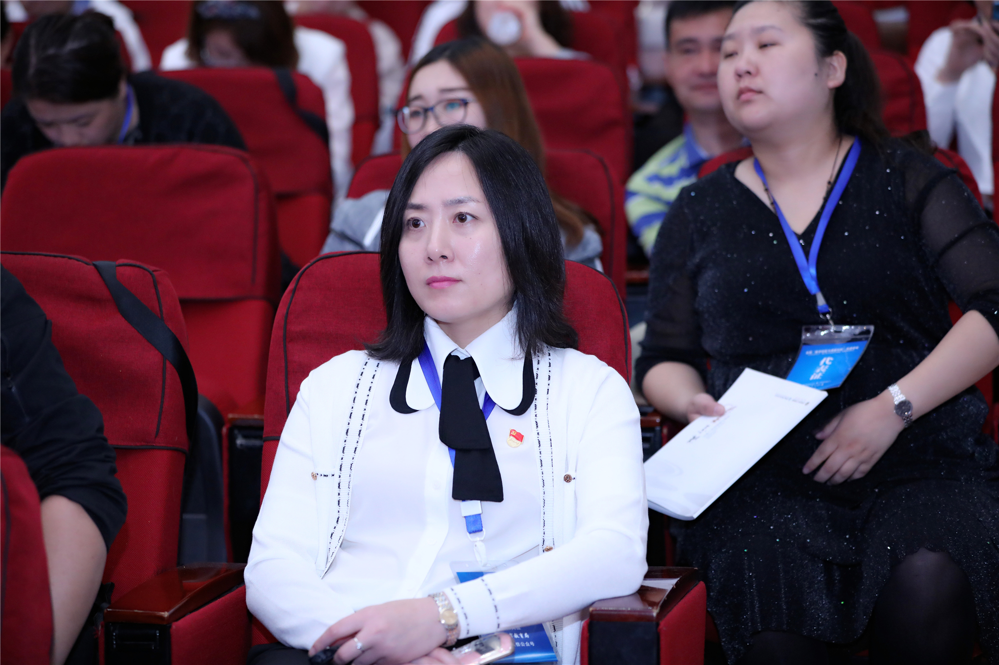 海城市教育局团委书记胡明珠老师在峰会现场